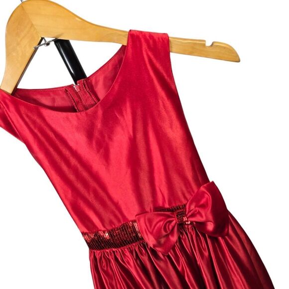 Kiki Red Sleeveless Dress - Picture 6 of 7